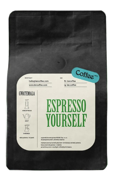 Kawa ziarnista Leń Coffee Gwatemala Nuevo Oriente Filtr 250g