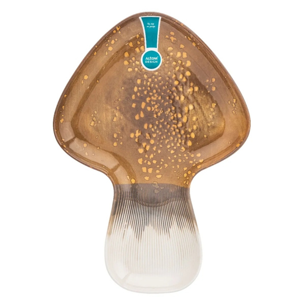 Talerz grzybek Altom Design Pod Kapeluszem 32x22,5cm - duży
