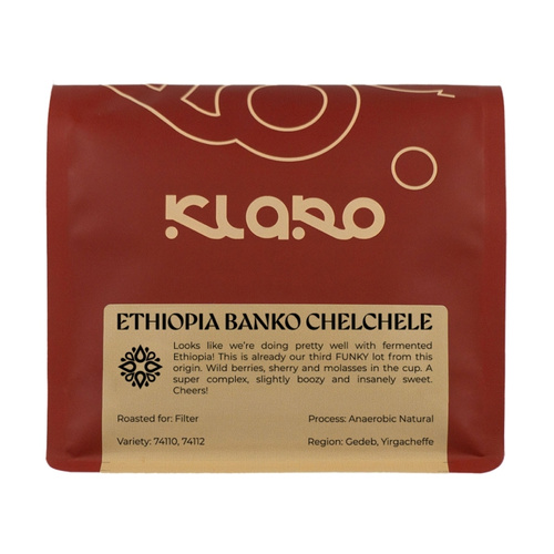 Kawa ziarnista Klaro Etiopia Banko Chelchele Filtr 250g