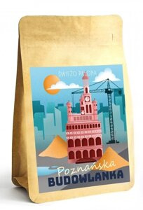 Kawa ziarnista Świeżo Palona Poznańska Budowlanka 1kg