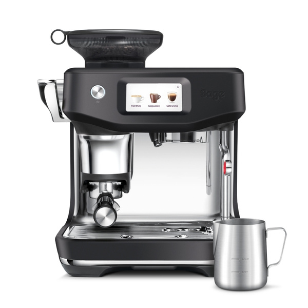 Ekspres do kawy Sage the Barista Touch™ Impress SES882BTR - Czarny + ZESTAW AKCESORIÓW BARISTY GRATIS