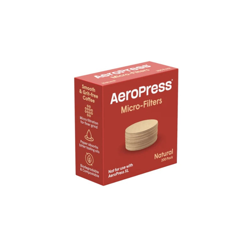 Filtry papierowe do AeroPressu Natural Standard 200szt - opinie w konesso.pl
