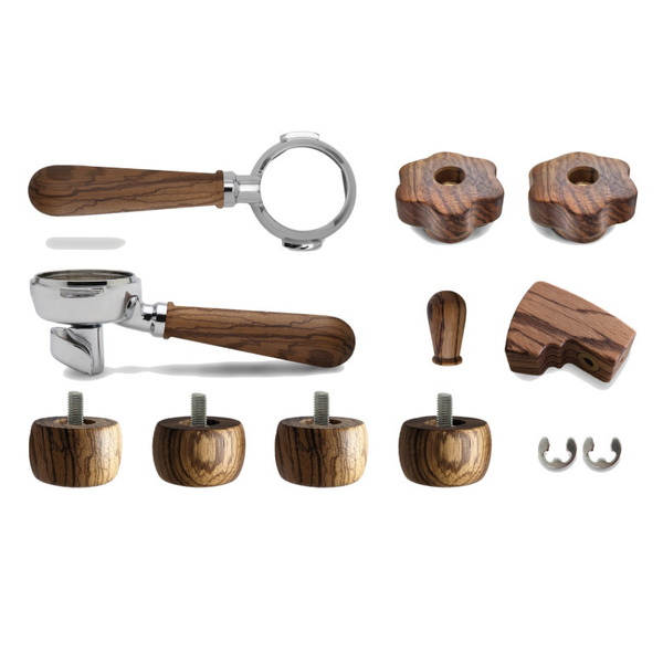 Zestaw uchwytów i nóżek do ekspresu Lelit Bianca PLA2212 - Drewno Zebrano