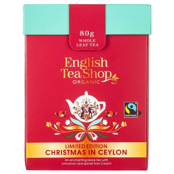 Herbata świąteczna English Tea Shop Christmas in Ceylon 80g