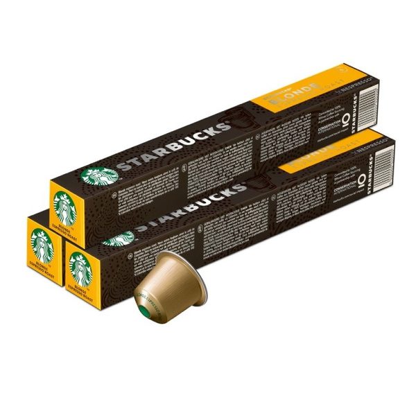 ZESTAW Kapsułki do Nespresso STARBUCKS® Blonde Espresso Roast 3x10 sztuk