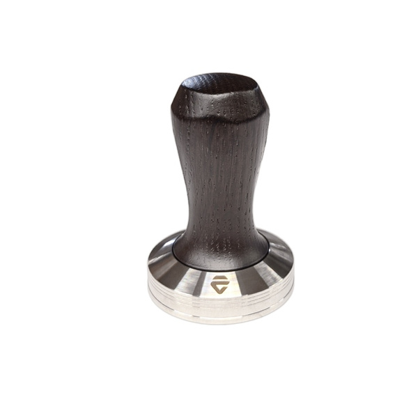Tamper Lelit Iconic Gem-Shaped PLA481K - 58 mm drewno dębu wędzonego