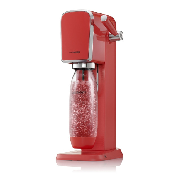 Saturator do wody gazowanej SodaStream Art - Mandarin Red zestaw startowy