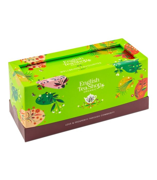 Zestaw herbat English Tea Shop Wellbeing Favourites – 40 saszetek