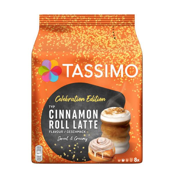 Kapsułki Tassimo Cinnamon Roll Latte 8 szt.