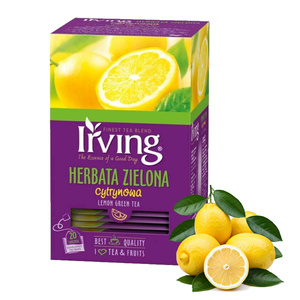 Herbata zielona Cytrynowa Irving 20x1,5g