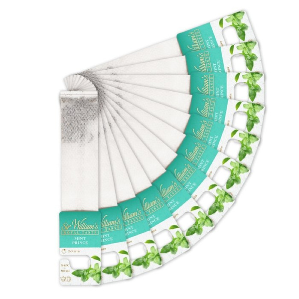 Zielona herbata Sir Williams Royal Taste Mint Prince 12x2,5g