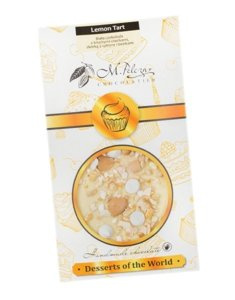 Biała czekolada M.Pelczar Chocolatier Desery Świata - Lemon Tart 50g - opinie w konesso.pl