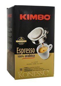 Kawa Kimbo 100% Arabica - saszetki ESE 18szt - NIEDOSTĘPNY - opinie w konesso.pl