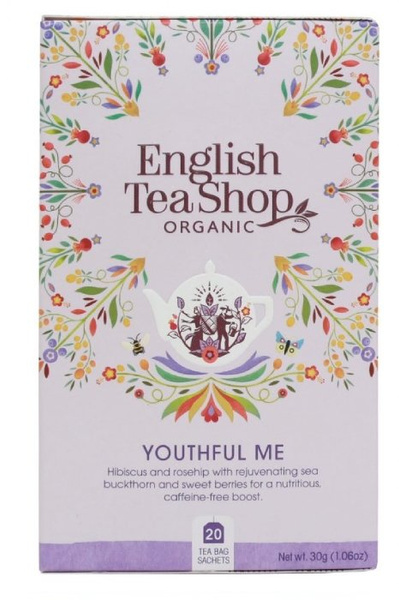 Ziołowa herbata English Tea Shop Youthful Me 20x1,5g – NIEDOSTĘPNY