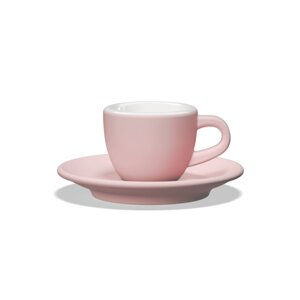 Filiżanka do espresso Club House Tulipano 70ml - Różowa