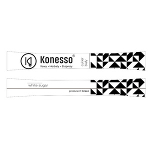 Cukier biały w paluszkach KONESSO - 1000x4g - opinie w konesso.pl