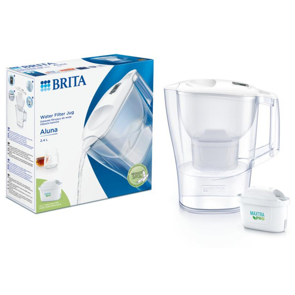 OUTLET - Dzbanek filtrujący BRITA Aluna MAXTRA PRO Pure Performance - Biały