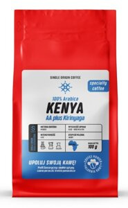 Kawa ziarnista COFFEE HUNTER Kenya Kirinyaga 250g  - opinie w konesso.pl