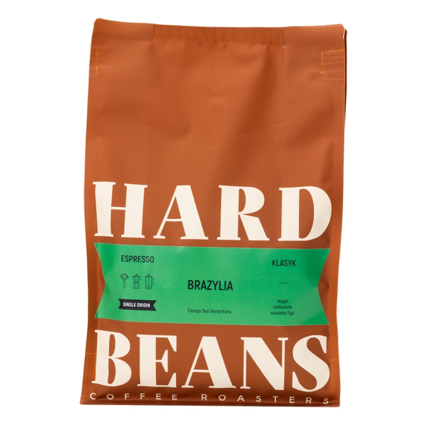 Kawa ziarnista Hard Beans Brazylia Campo Das Vertentens 1kg