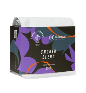 Kawa ziarnista Bracia Ziółkowscy x Konesso Smooth Blend 250g – NIEDOSTĘPNY - opinie w konesso.pl