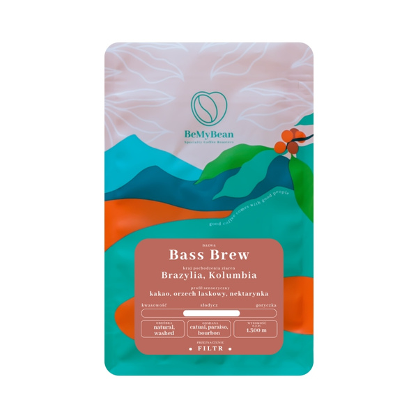 Kawa ziarnista BeMyBean Bass Brew 250g