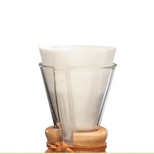 Filtry papierowe CHEMEX FP-2 3 filiżanki - 100 sztuk - opinie w konesso.pl