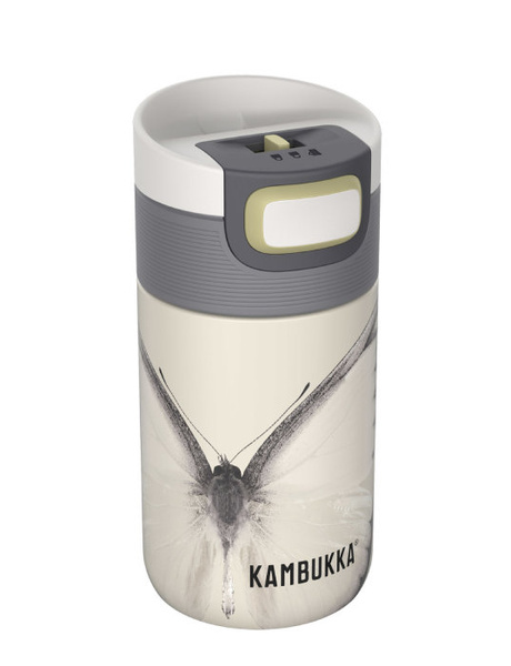 Kubek termiczny Kambukka Etna 300 ml - Yellow Butterfly - NIEDOSTEPNY