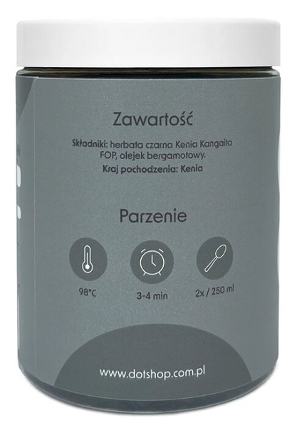 Czarna herbata dot. Earl Grey 75g