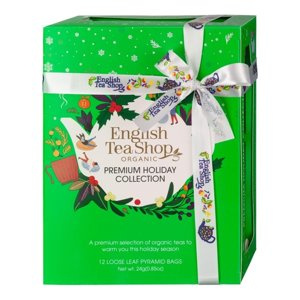 Herbata świąteczna English Tea Shop Green Prism 12x2g – NIEDOSTĘPNY