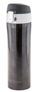 Asobu Diva Cup Smoke/White - szary kubek termiczny 450 ml - NIEDOSTĘPNY - opinie w konesso.pl