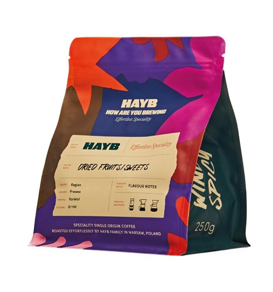 Kawa ziarnista HAYB Boliwia Manco Kapac Natural 250g - NIEDOSTĘPNY