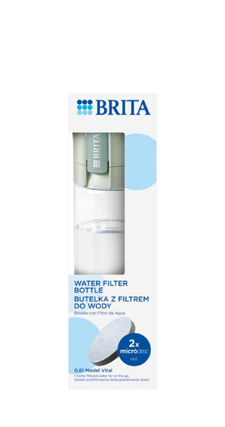 Butelka filtrująca BRITA Vital - Pastelowa zieleń