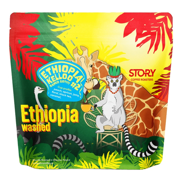 Kawa ziarnista Story Ethiopia Kelloo Banko Gotiti #2 250g