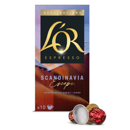 Kapsułki do Nespresso L'OR Destinations Scandinavia Escape 10 szt.