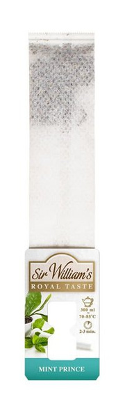 Zielona herbata Sir Williams Royal Taste Mint Prince 50x2,5g