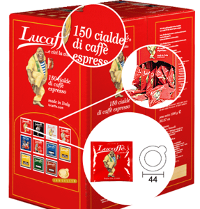 OUTLET - Kawa Lucaffe Classic - saszetki ESE 150 sztuk