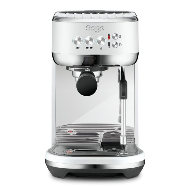 Ekspres do kawy Sage Bambino PLUS Espresso White Stainless SES500SST