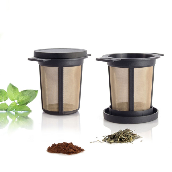 Zestaw zaparzaczy Finum Brewing Basket Set M - Czarny/czarny