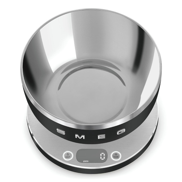 Cyfrowa waga kuchenna Smeg KSC01BLMWW - Czarny mat