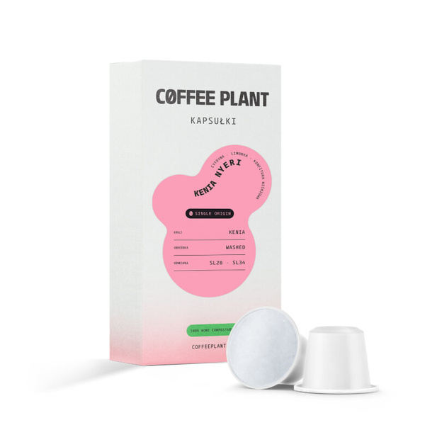 Kapsułki do Nespresso COFFEE PLANT Kenia Nyeri 10x5g – NIEDOSTĘPNY