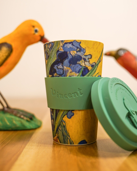 Kubek na wynos Ecoffee Cup Van Gogh Museum Irises 400ml - Irysy