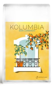 Kawa ziarnista COFFEE PLANT Kolumbia San Lorenzo 250g - NIEDOSTĘPNY