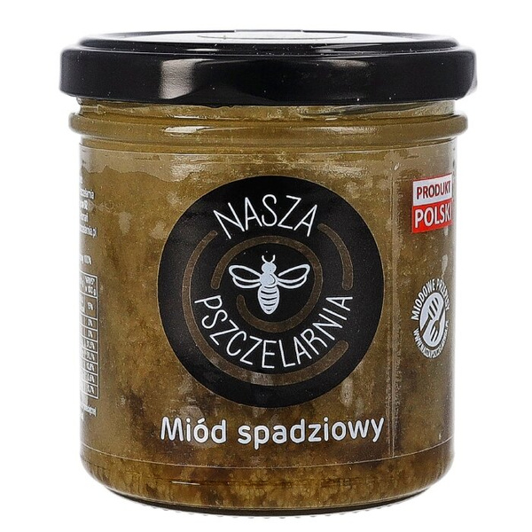 Miód spadziowy Nasza Pszczelarnia 190g