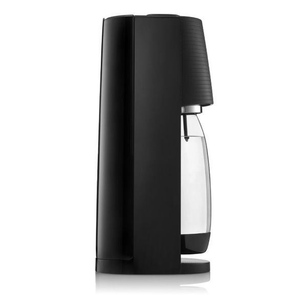 ZESTAW Saturator do wody gazowanej SodaStream Terra - Czarny + 2 butelki + Bawełniany worek + Torba + Syrop SodaStream Malina + Książka