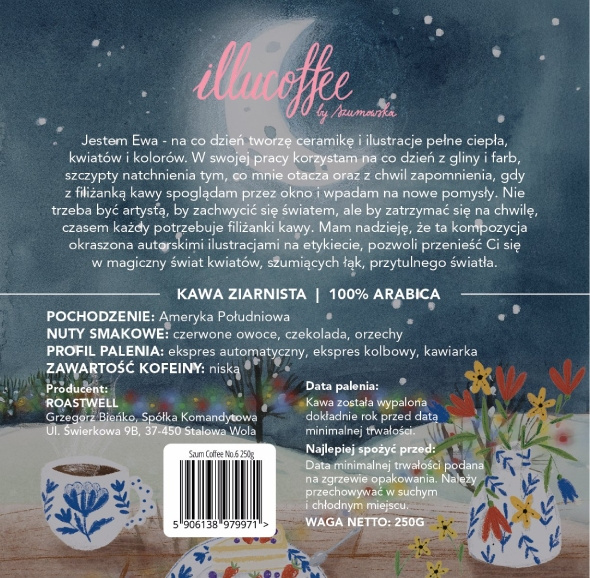 Kawa ziarnista illucoffee by szumowska Zimowe wieczory 250g