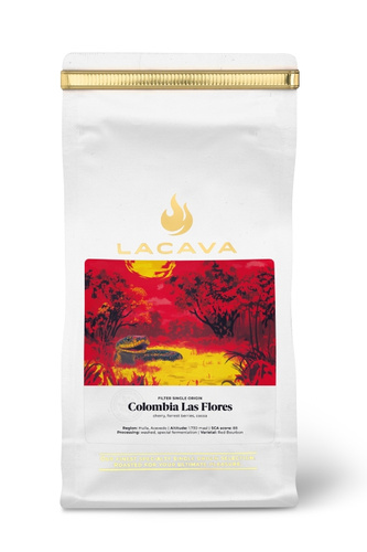 Kawa ziarnista LaCava Colombia Las Flores 200g – NIEDOSTĘPNY