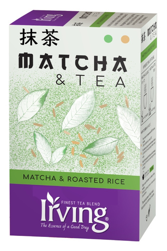 Herbata zielona Irving Azja Matcha Roasted Rice 20 kopert