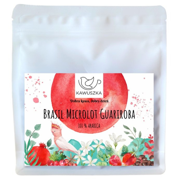 Kawa ziarnista Kawuszka Brazylia Microlot Anaerobic Guariroba - Espresso 250g