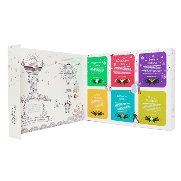 Herbata świąteczna English Tea Shop Premium Holiday Collection White - 48 saszetek