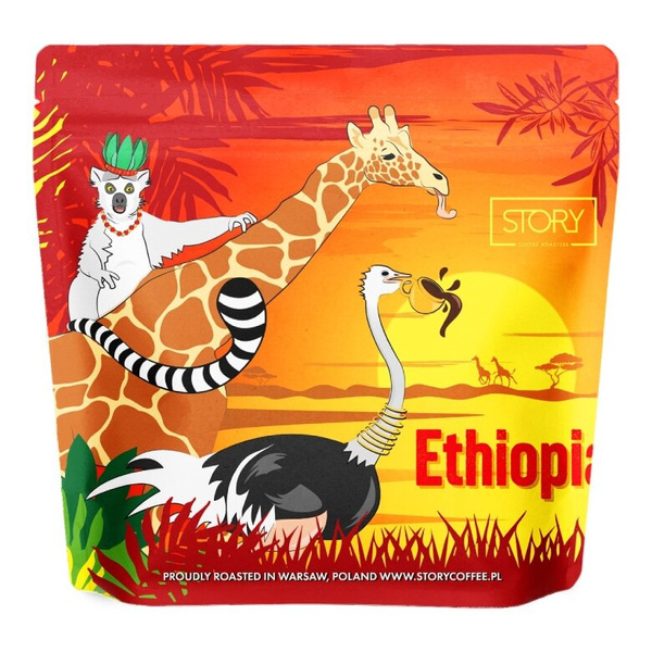 Kawa ziarnista Story Etiopia Sidamo Bombe Natural 250g - NIEDOSTĘPNY